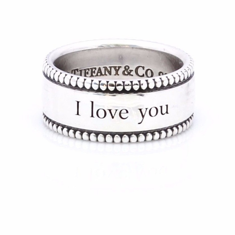 Authentic Tiffany & Co. “I love you” ring